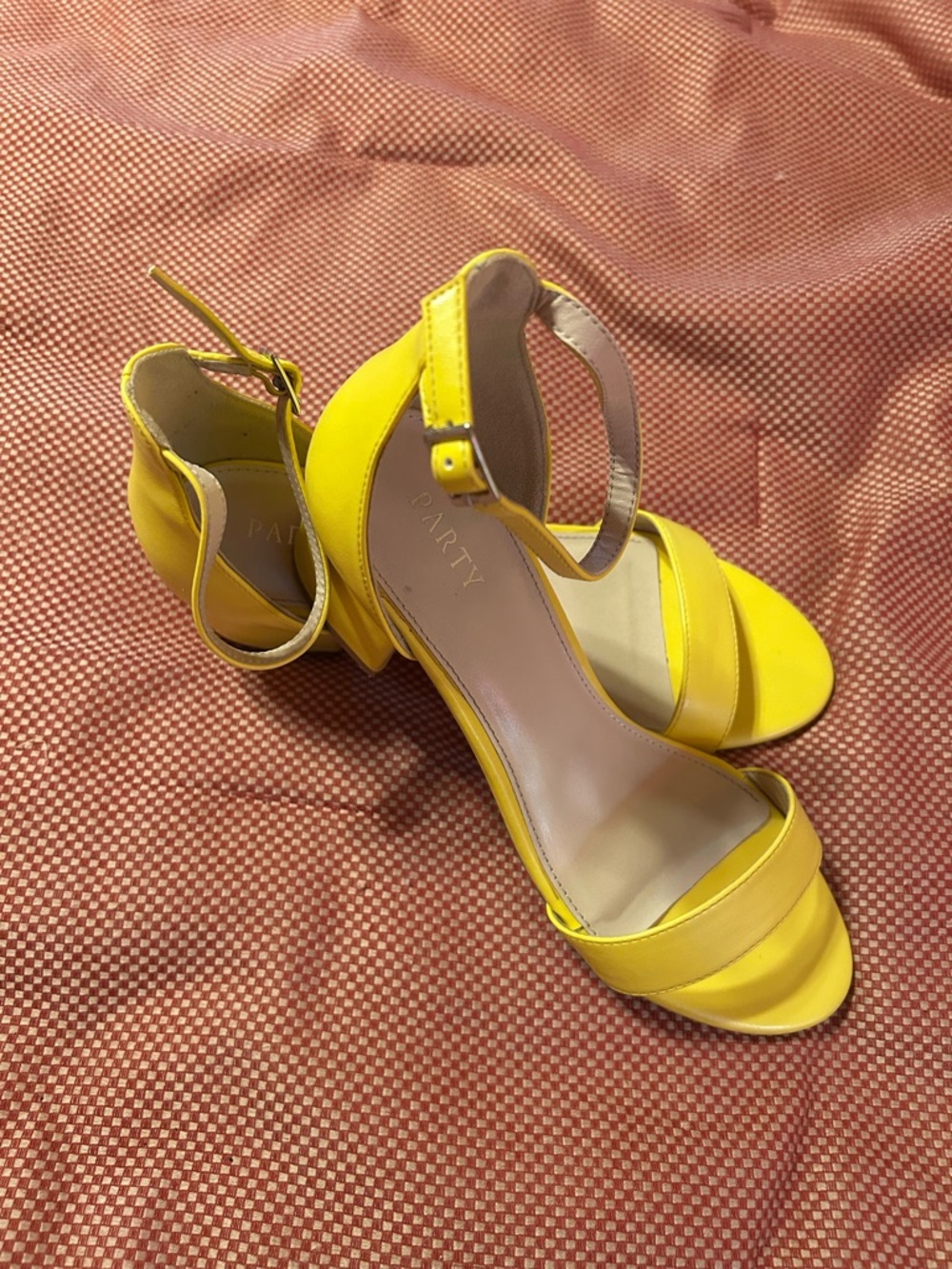 Party City Yellow Sandals